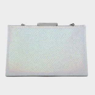 Party Wear Clutch BK4026-Silver